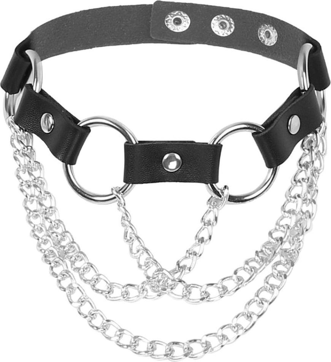 Attitude Holland Choker Rings and Chains Zwart