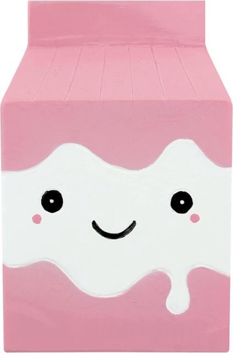 Attitude Holland Spaarpot Kawaii Milk Carton Roze