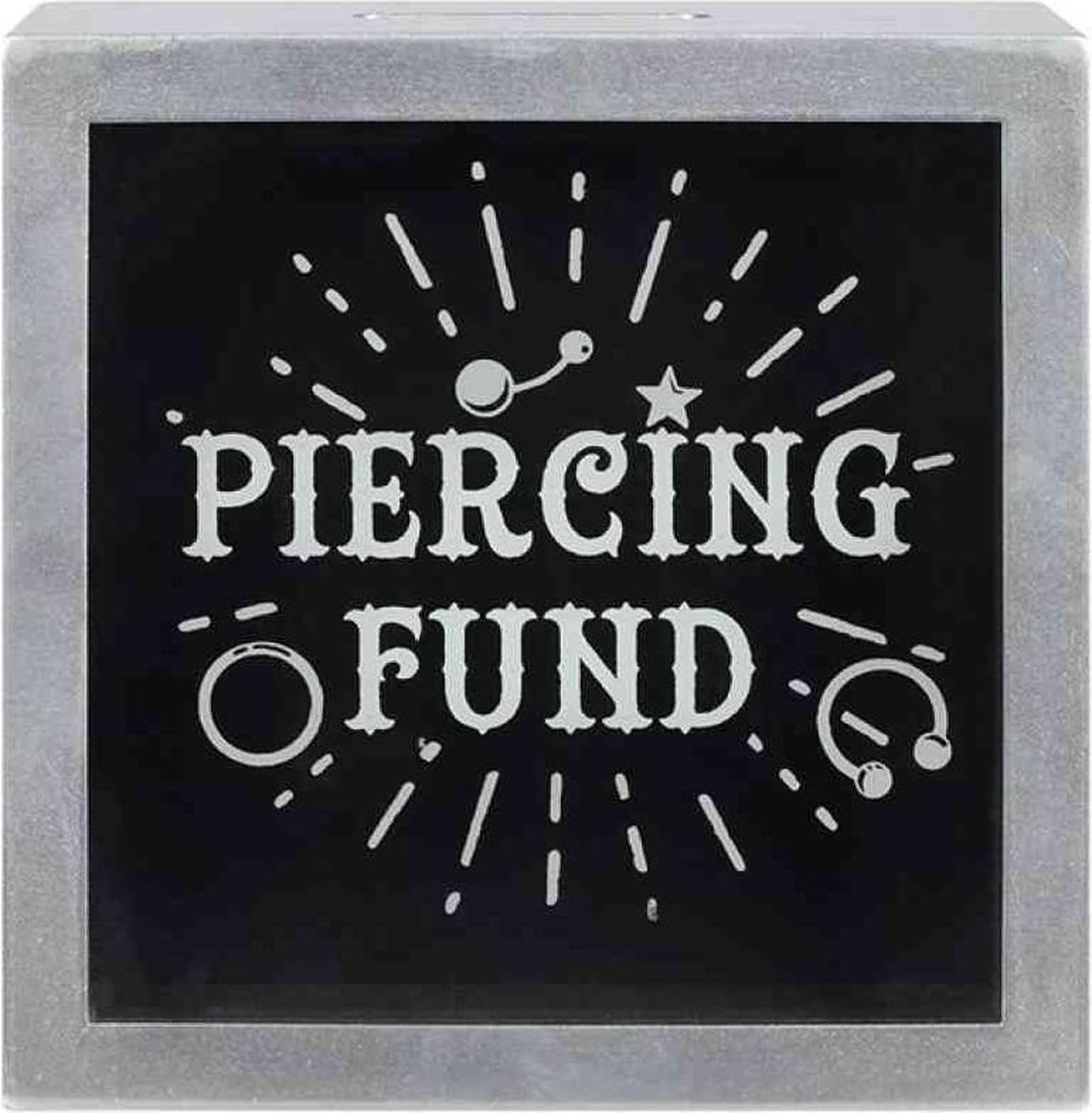 Attitude Holland Spaarpot Piercing Fund Multicolours