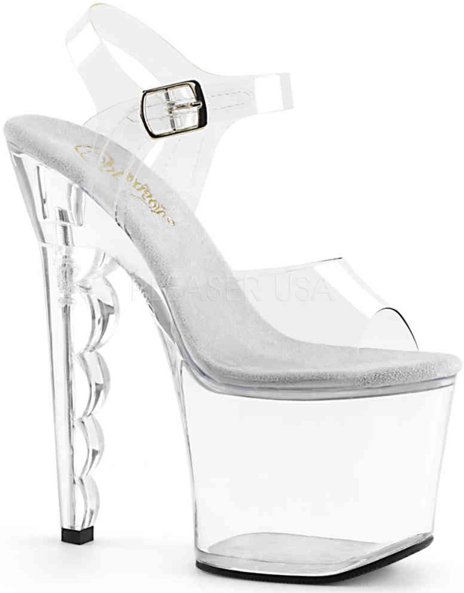 RADIANT-708SDT (EU 35 = US 5) 7 Heel, 3 1/4 PF Ankle Strap Sandal