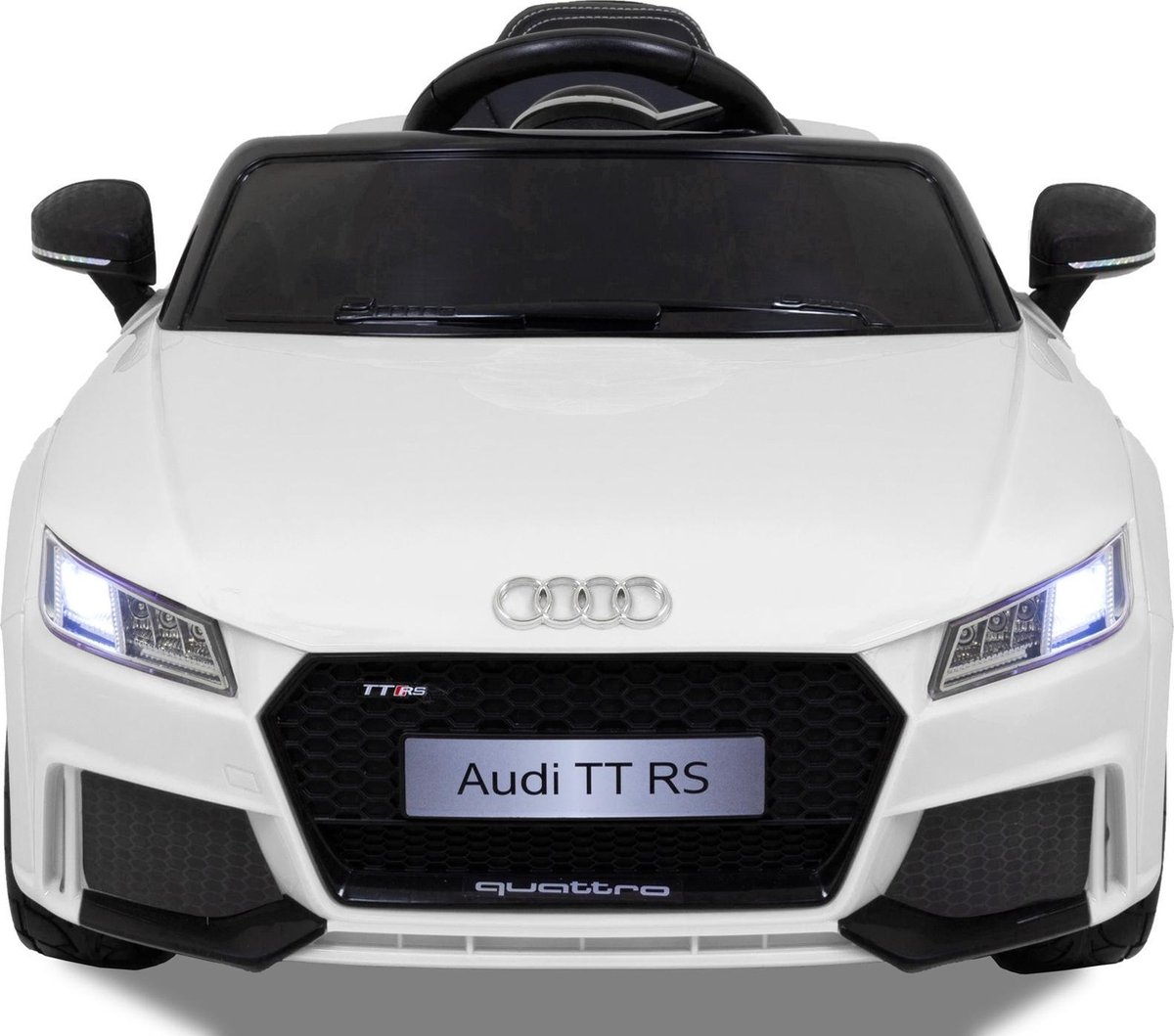 Audi TT RS - Elektrische Kinderauto - Accu Auto - Sterke Accu - Afstandbediening - Wit