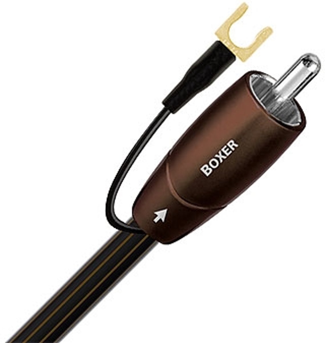 AudioQuest 16m Boxer RCA audio kabel Zwart