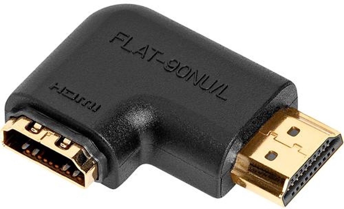 AudioQuest 69-056-01 kabeladapter/verloopstukje HDMI Zwart