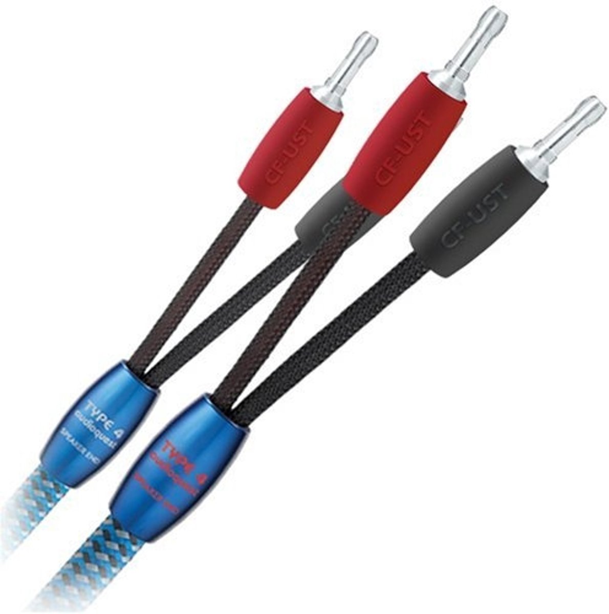 AudioQuest Type 4 audio kabel 3 m Blauw