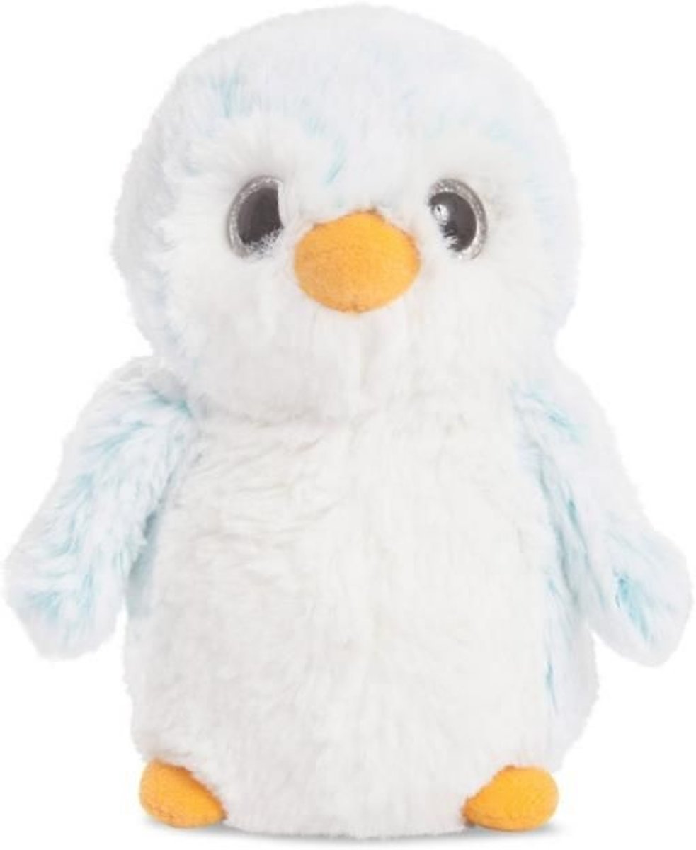 Aurelia Pompom Knuffelpinguïn Blauw 15 Cm