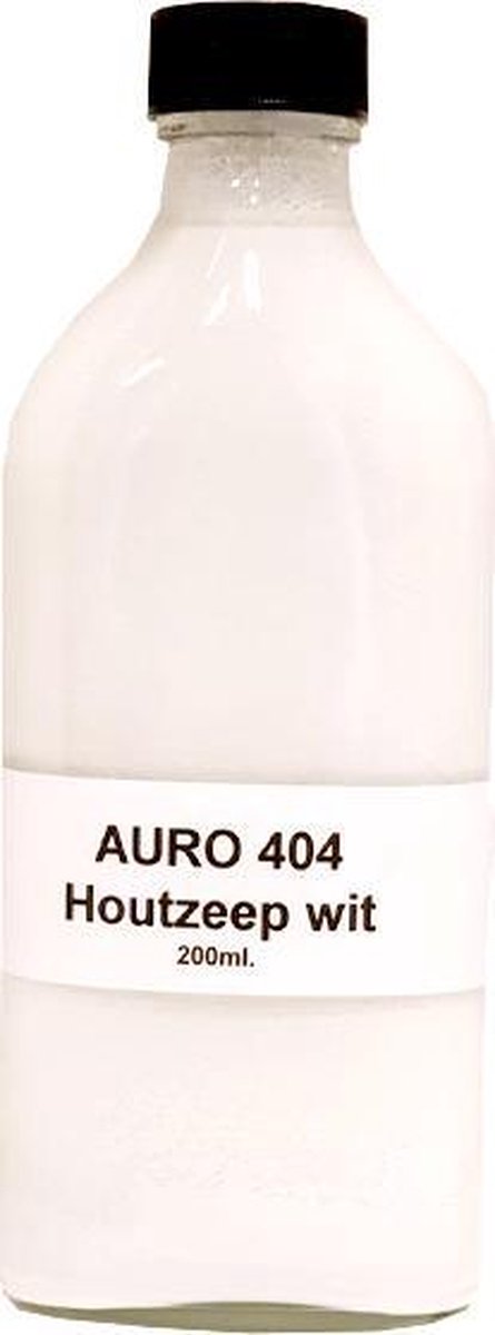 Houtzeep-wit - testflesje 0,2L (Nr. 404) Wit gepigmenteerd - testflesje