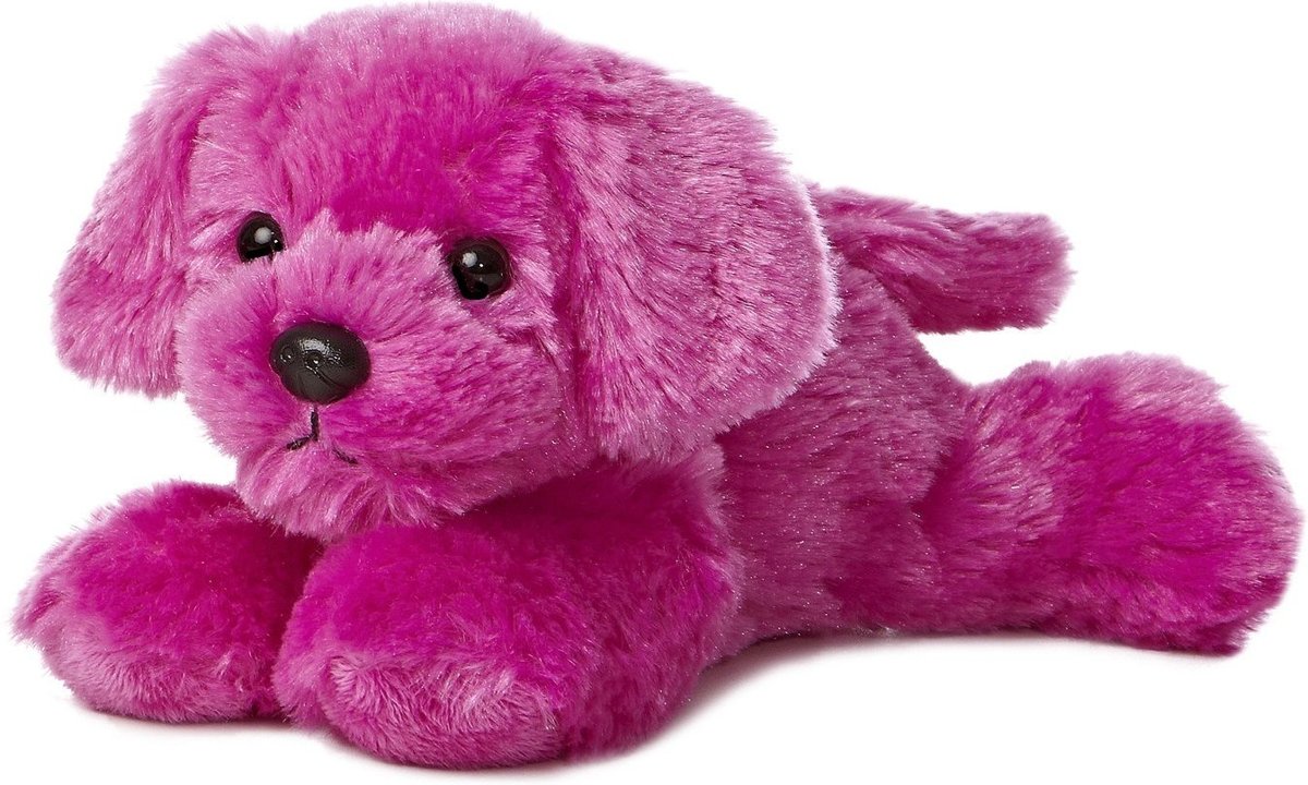 Aurora Mini Flopsie roze puppy, 20 cm