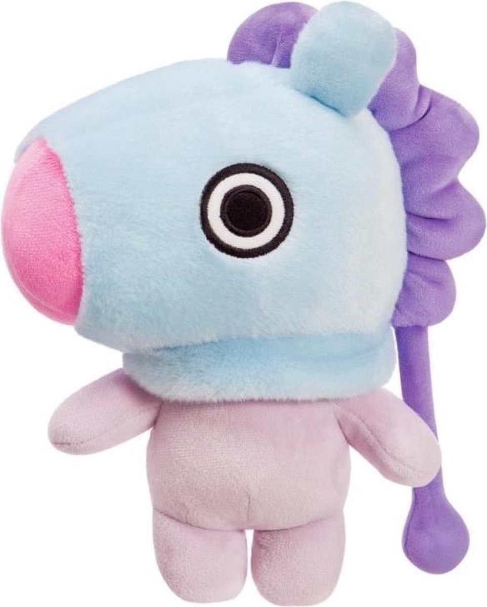 Aurora Knuffel Bt21 Mang Junior 24 Cm Pluche Paars