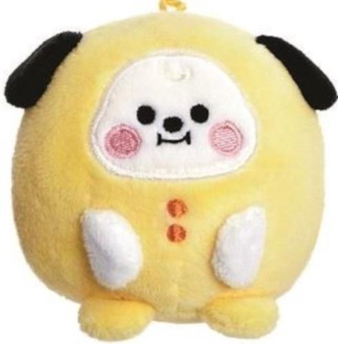 Aurora Knuffel Chimmy Baby Pong Pong Junior 8 Cm Pluche Geel