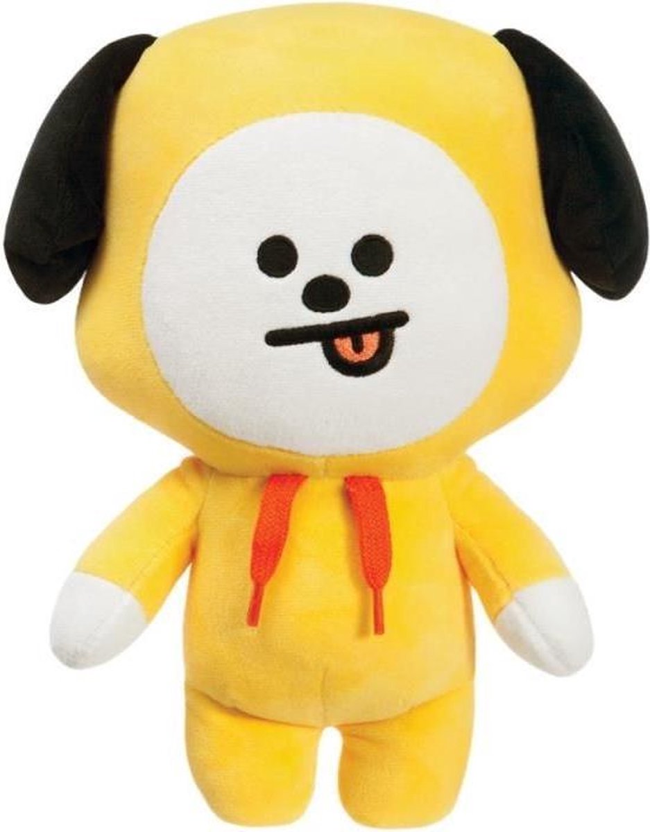 Aurora Knuffel Linefriends Bt21 Chimmy 18 Cm Pluche Geel