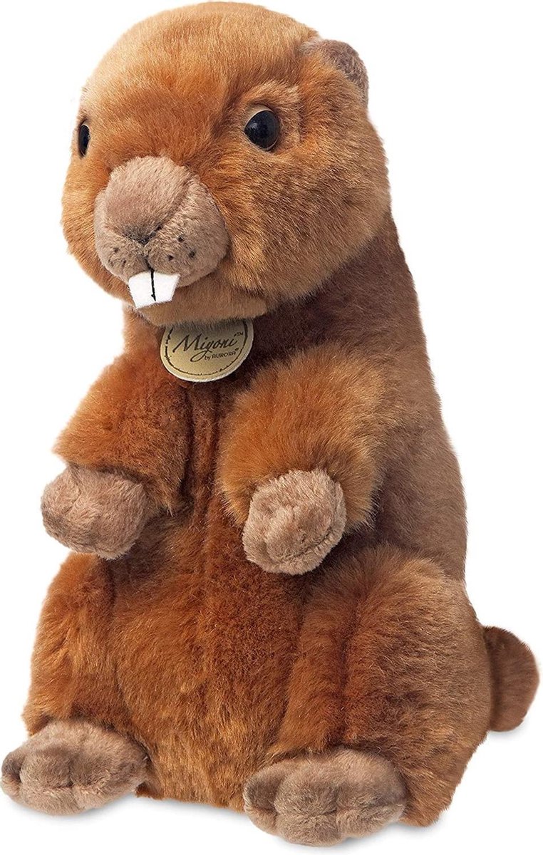 Aurora Knuffel Marmot Junior 21,5 Cm Pluche Bruin