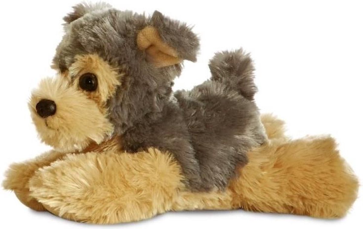 Aurora Knuffel Mini Flopsie Yorkshire Terrier 20,5 Cm Pluche