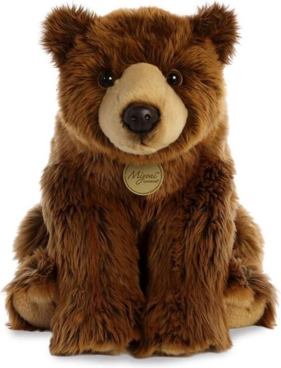 Aurora Knuffel Mini Yoni Grizzly Beer Bruin 38 Cm