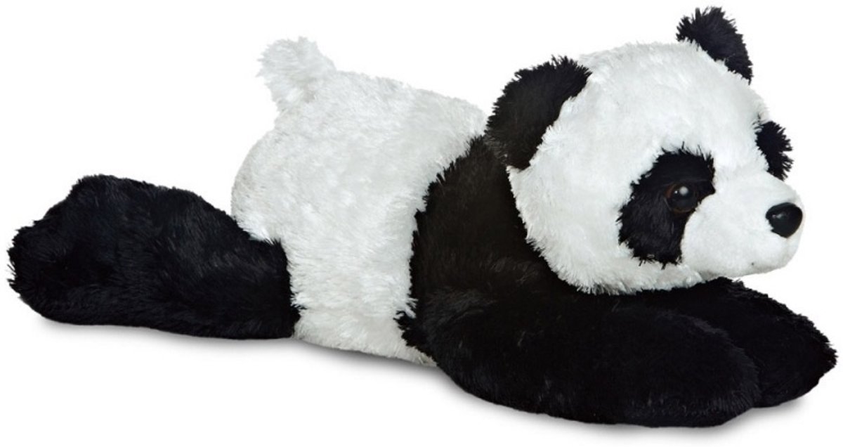 Aurora Knuffel Panda Ni Hao 30,5 Cm Zwart/wit