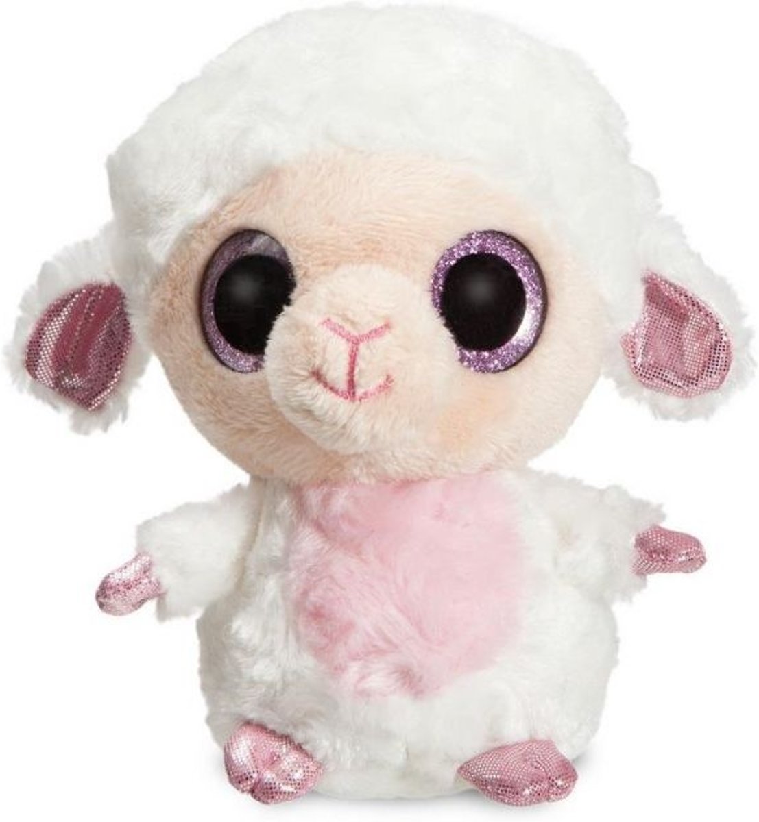 Aurora Knuffel Yoohoo Woolee Lam Wit 12,5 Cm