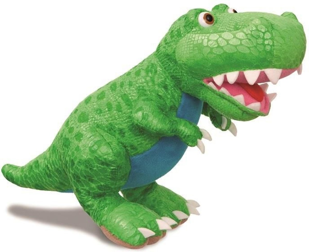 Aurora Knuffeldinosaurus Roar T-rex Groen 24 Cm