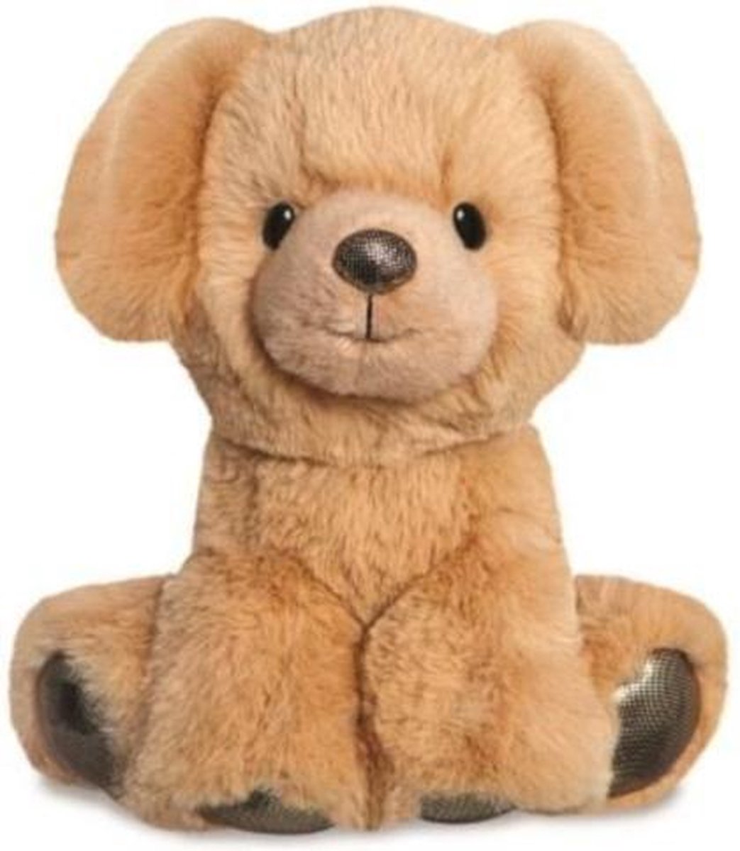 Aurora Knuffellabrador Glitzy Junior 20 Cm Pluche Bruin