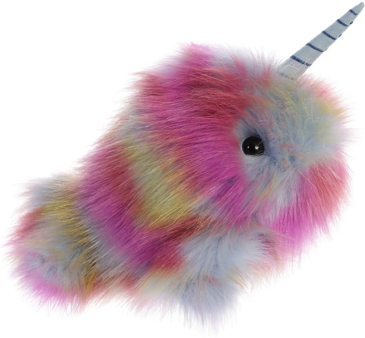 Aurora Knuffelnarwal Neptune Boutique 25,5 Cm Roze/geel