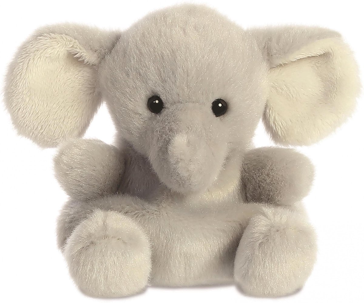 Aurora Knuffelolifant Palm Pals Junior 13 Cm Pluche Grijs