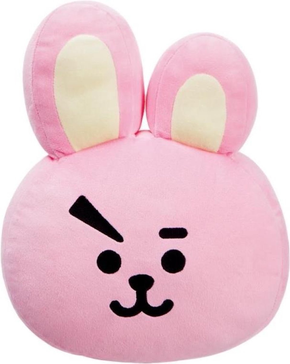 Aurora Kussen Bt21 Cooky Junior 37 Cm Pluche Roze