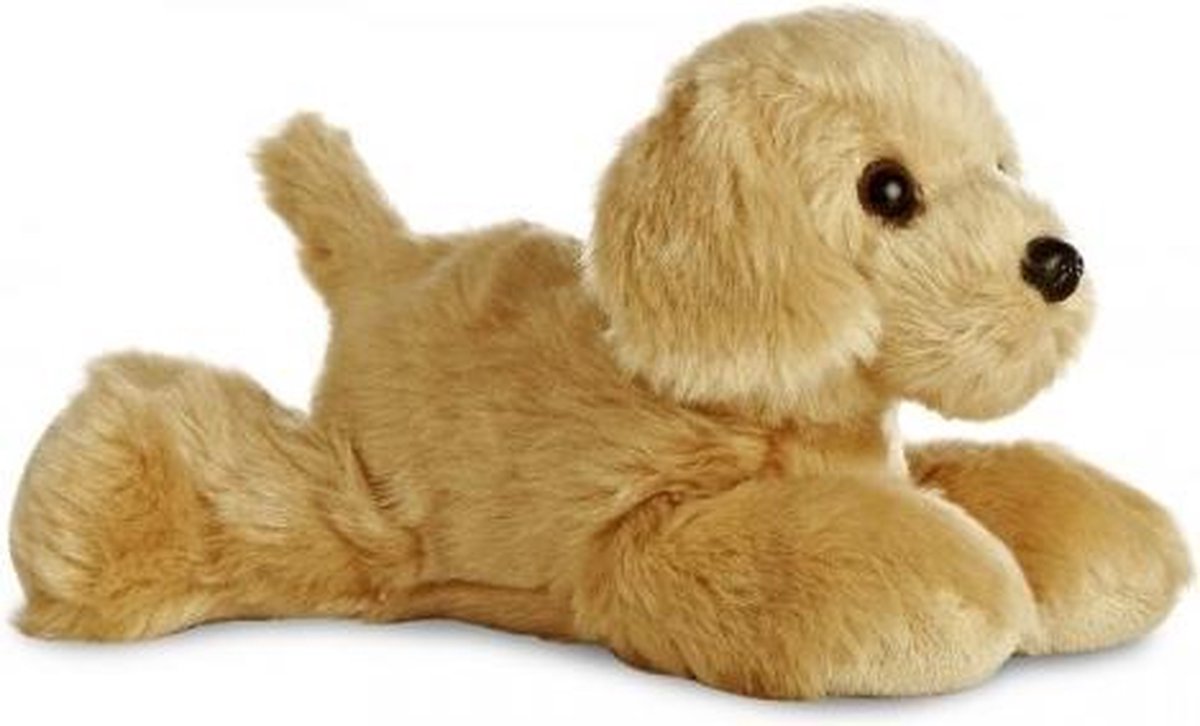 Knuffel Mini Flopsie golden retriever 20,5 cm