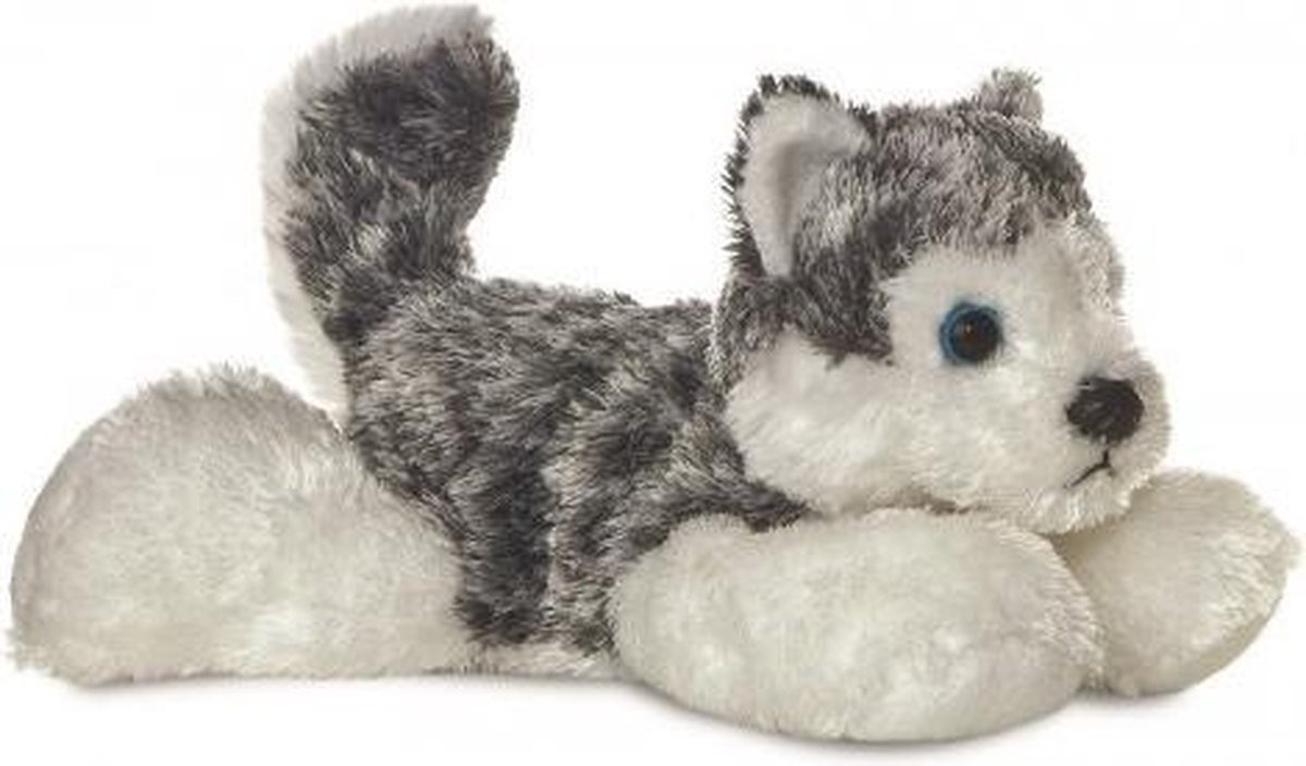 Knuffel Mini Flopsie husky 20,5 cm