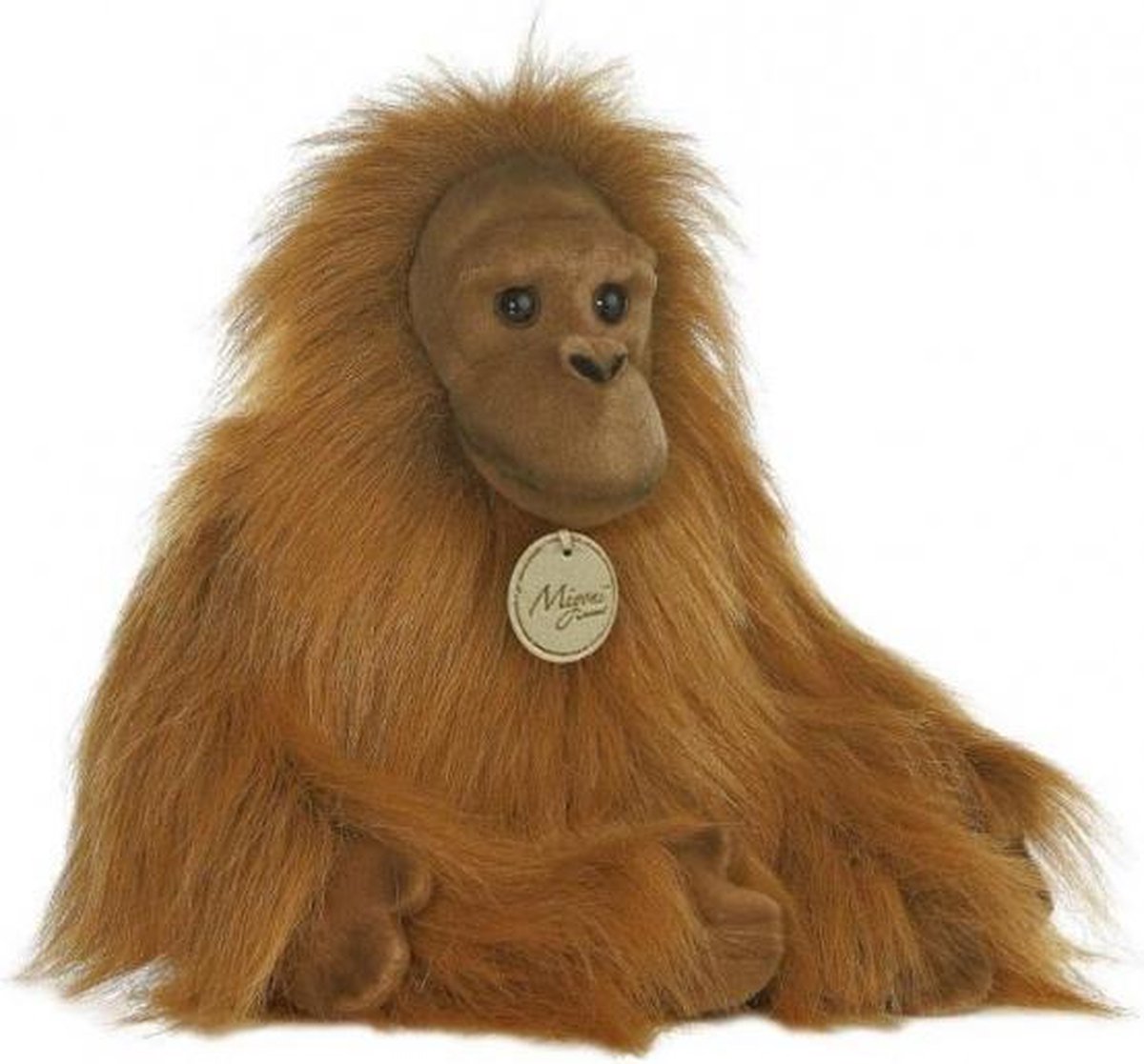 knuffel orang-oetang junior 28 cm pluche bruin