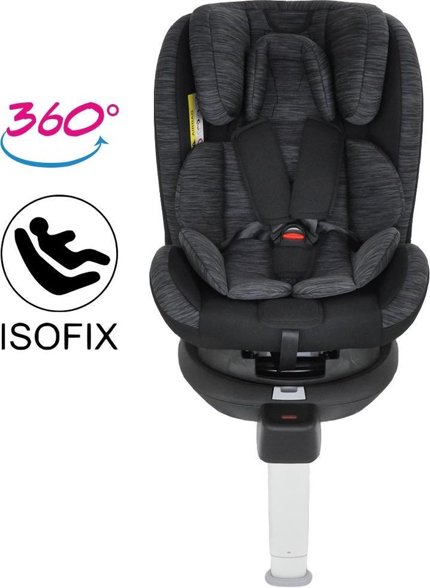 Autocomfort Autostoel David Pro 0-1-2-3 Isofix 360° Rotation Black/Grey