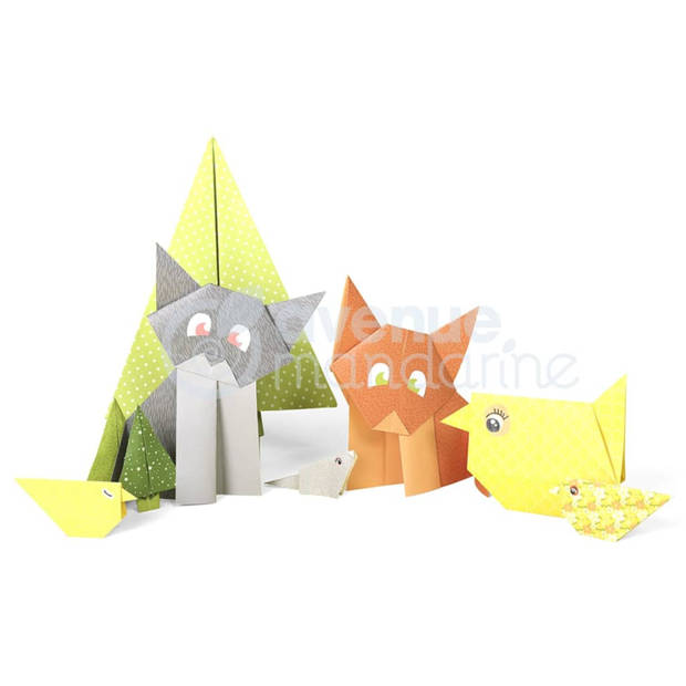 Avenue Mandarine Knutseldoos Origami Initiation