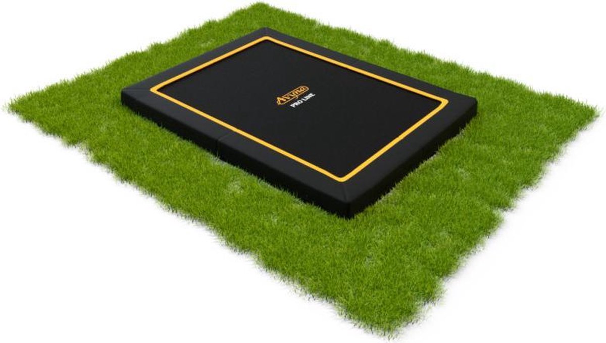 Avyna Pro-Line Inground Trampoline 275 x 190 cm (213) zwart - Black Edition