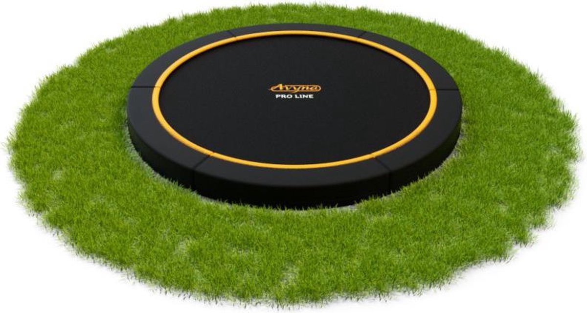   Inground Trampoline 365 cm (12ft) Zwart - Black Edition