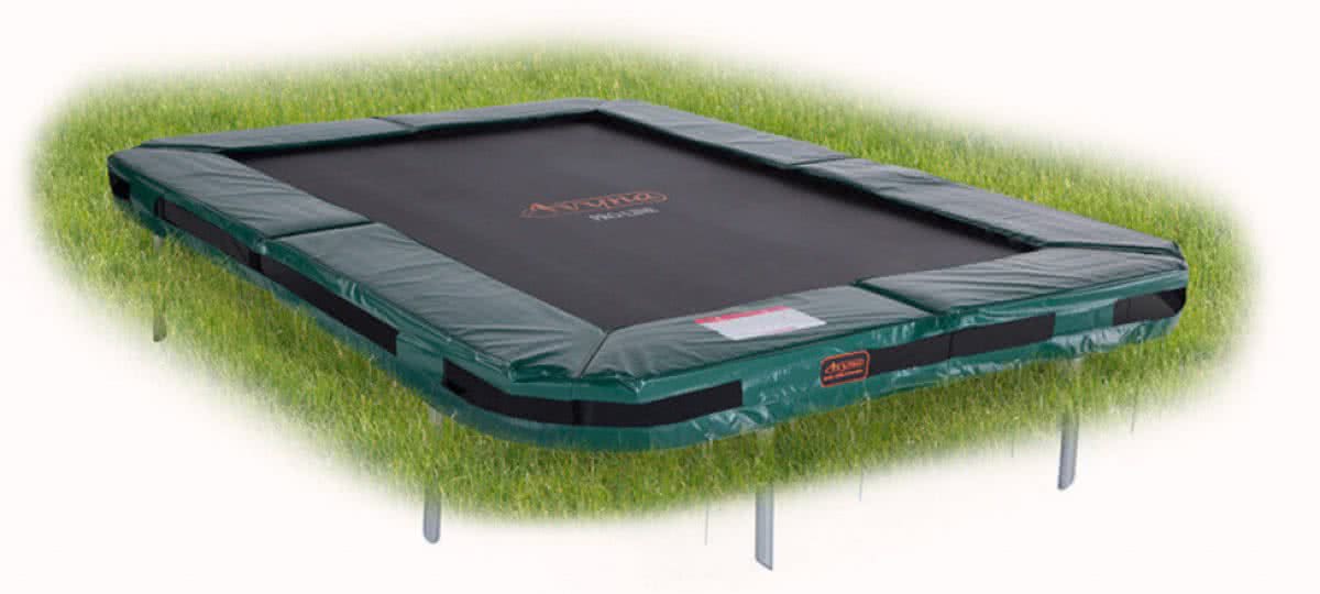 Avyna PRO-LINE InGround trampoline 203 (215x155) Groen