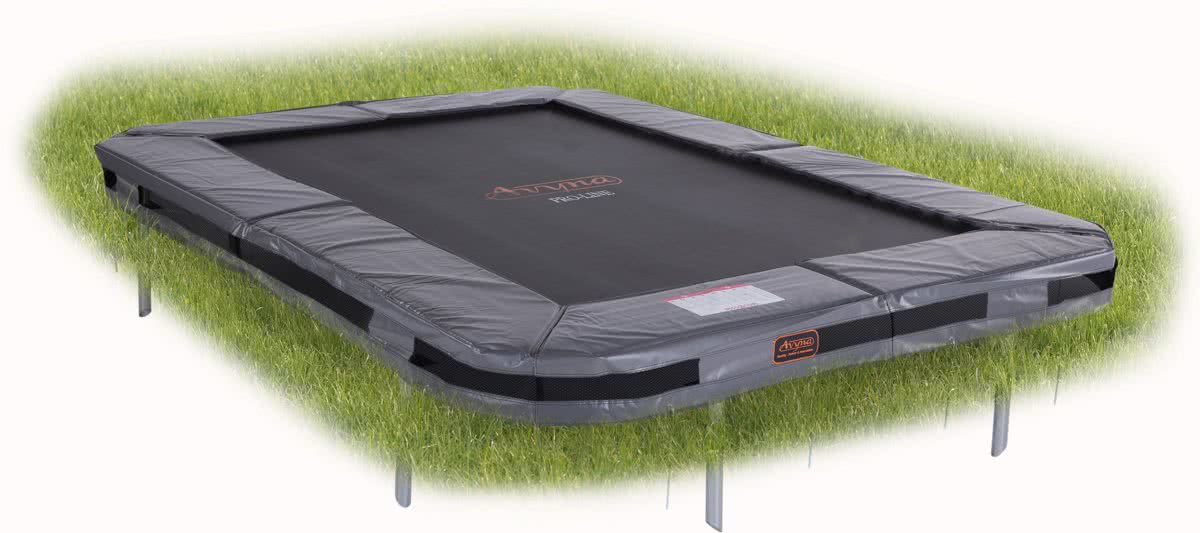 Avyna PRO-LINE InGround trampoline 234 (340x240) Grijs