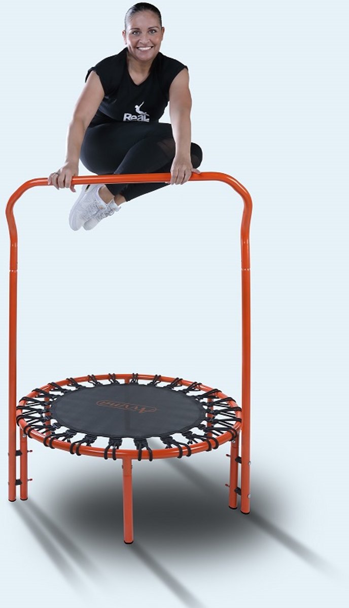   Pro-Line Fitness trampoline AVYFIT met elastieken en beugel 100 cm