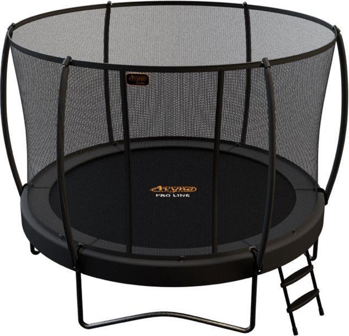   Pro-Line trampoline set 10 + BD net boven + ladder - Grijs