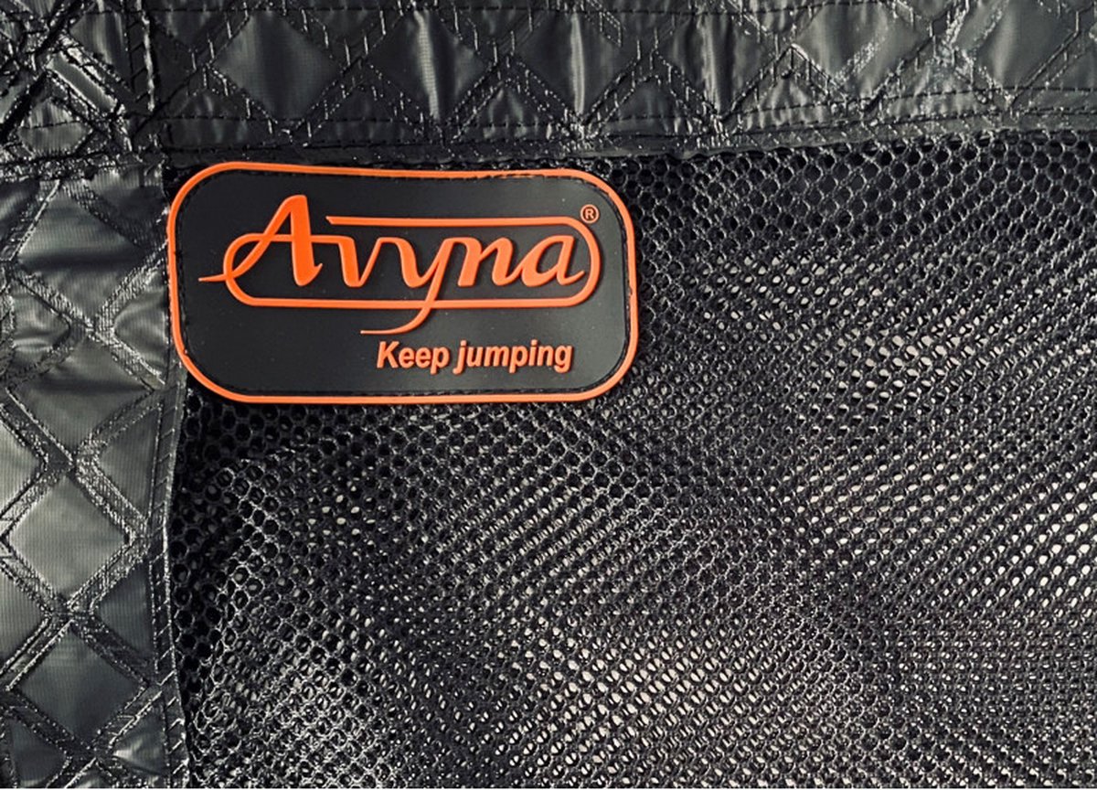 Avyna Trampoline Veiligheidsnet Royal Class - Los Net - ø 245 cm (08) - Zwart