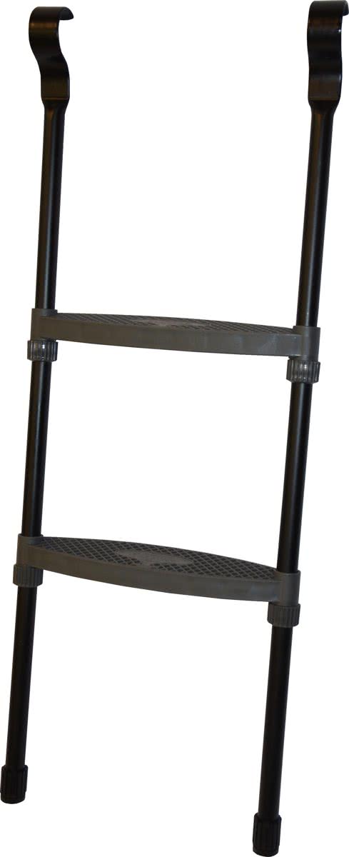 Avyna Universele Ladder - 2 tredes tbv 08 en 10 trampoline - Kleur: Zwart/Grijs