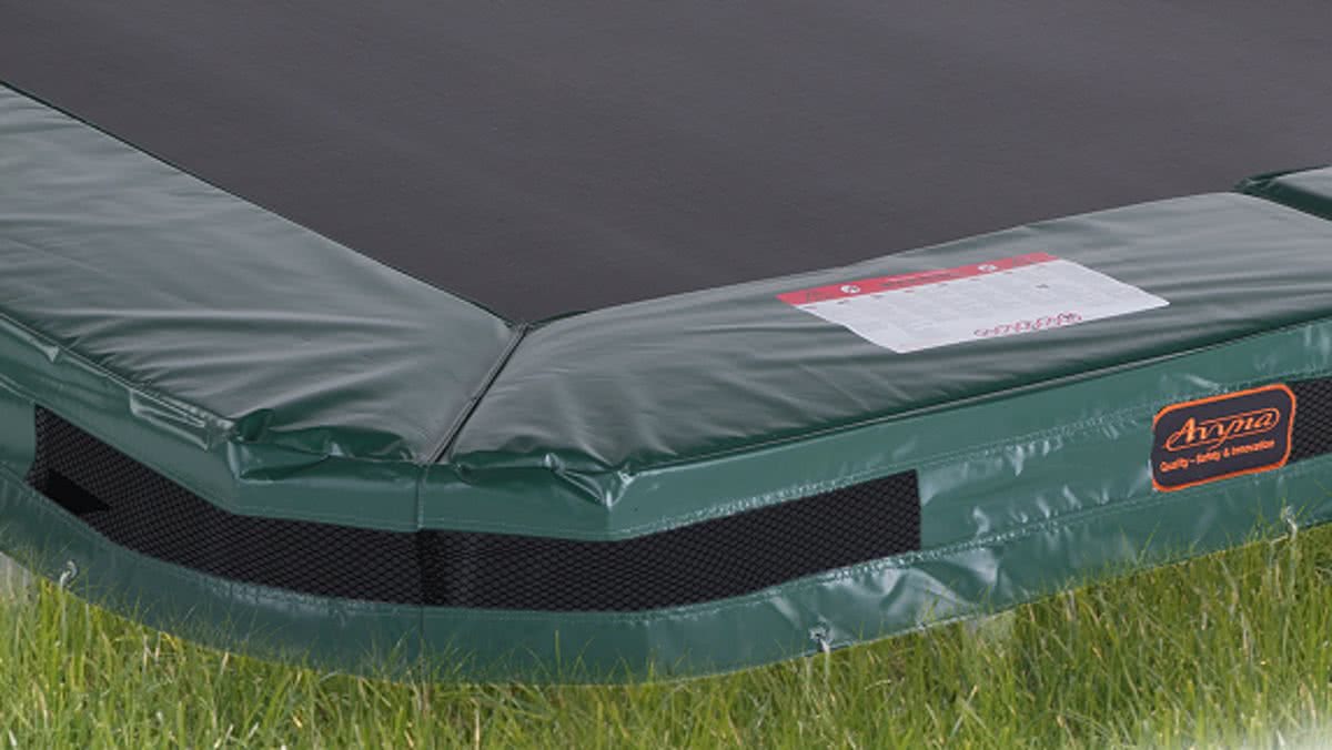 Beschermrand tbv   trampoline PRO-LINE InGround 300 x 230 - Groen