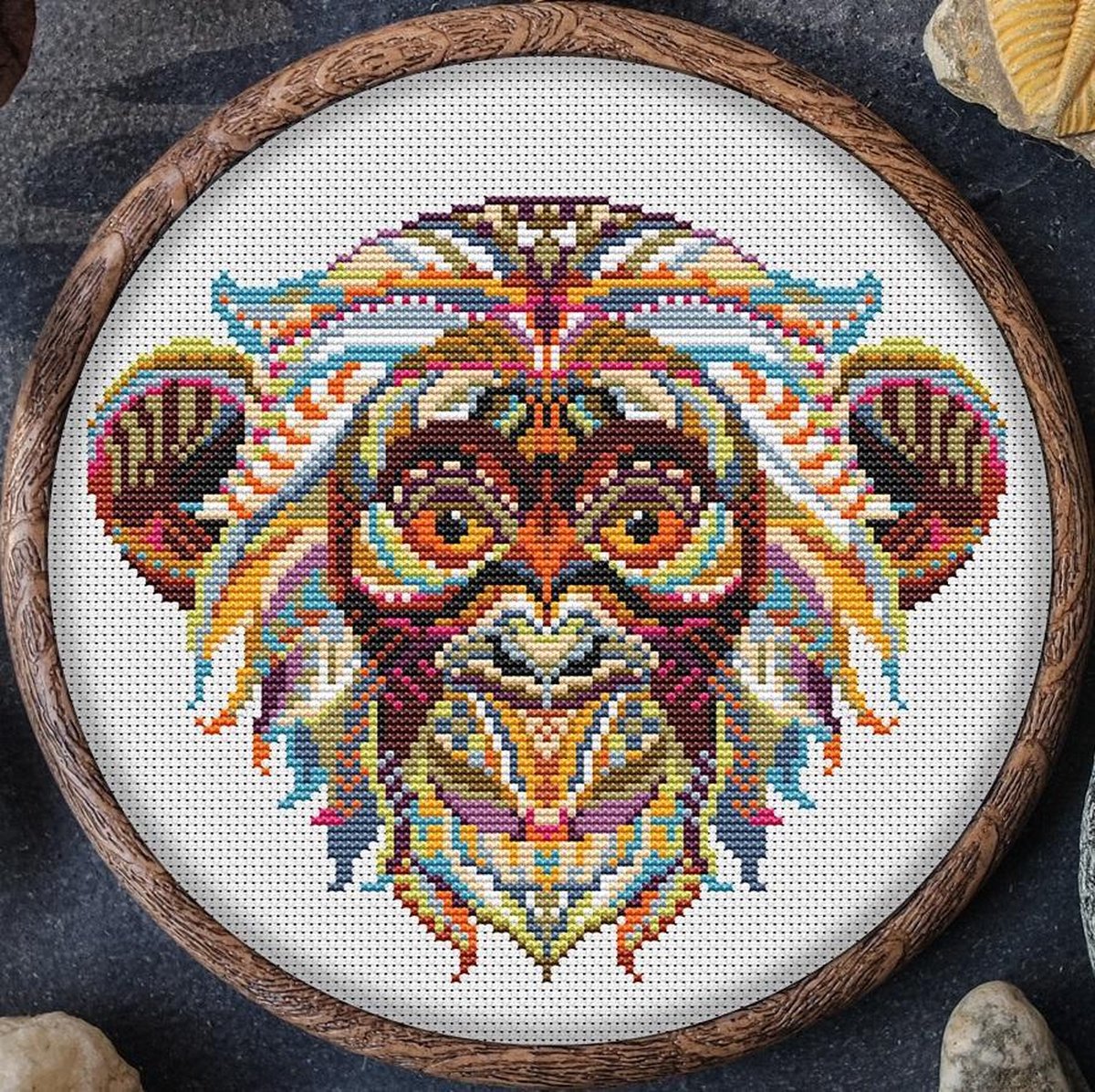 Borduurpakket MANDALA AAP - MONKEY