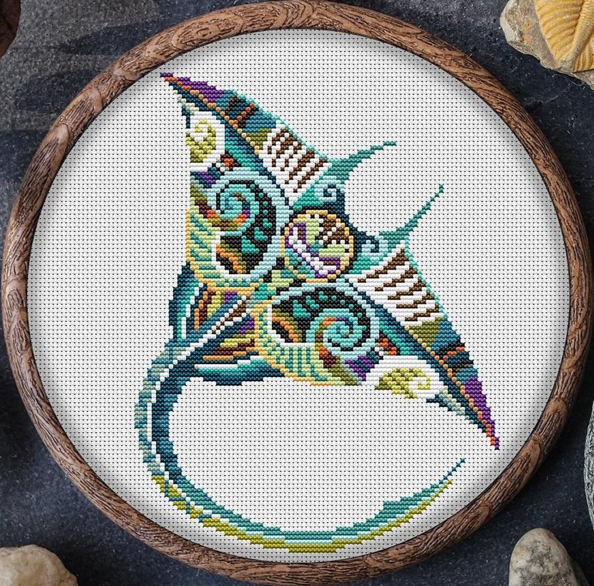 Borduurpakket MANDALA MANTAROG