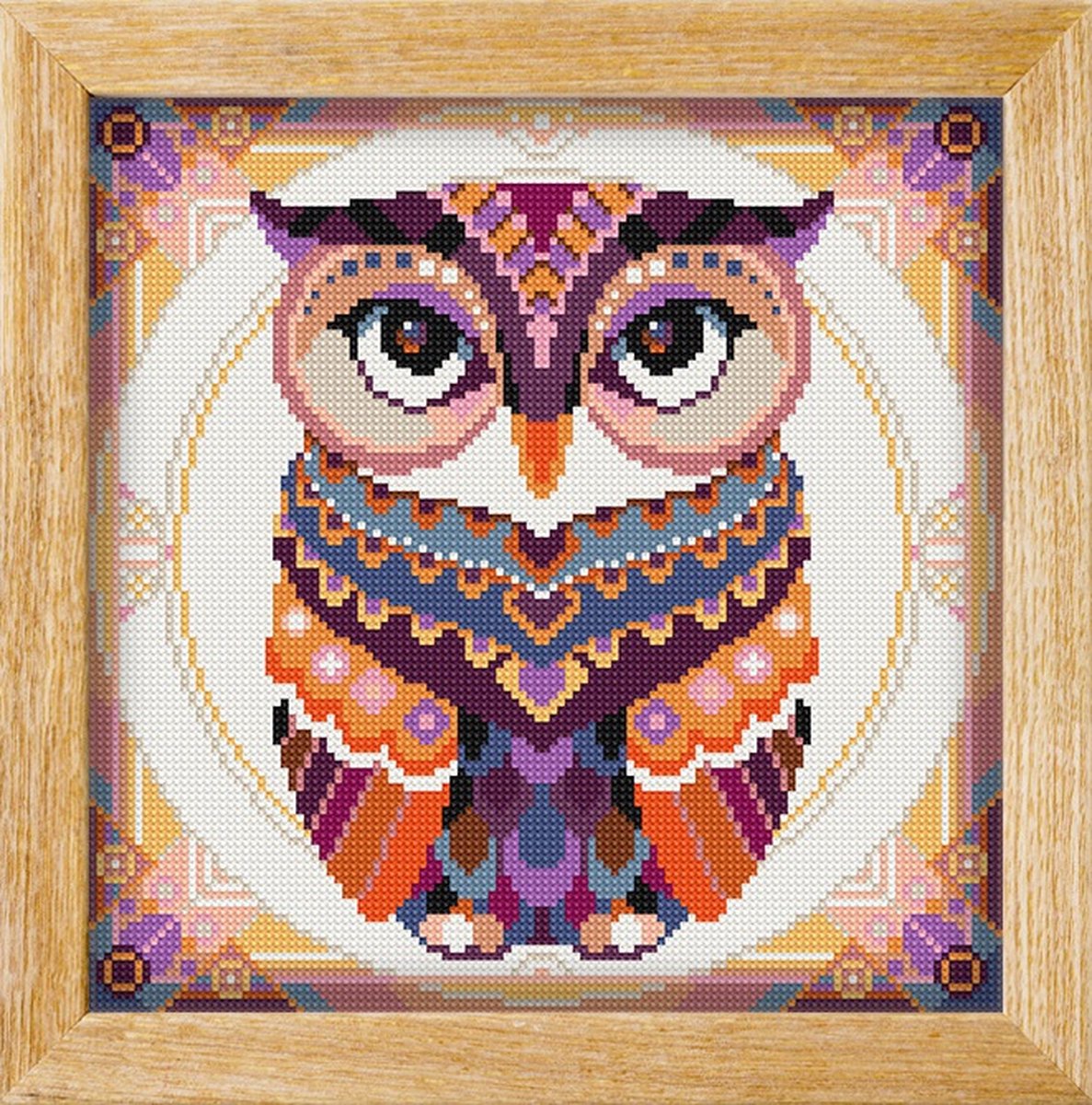 Diamond painting MANDALA UIL(543) - awsome pattern - full diamond painting - vierkante steentjes