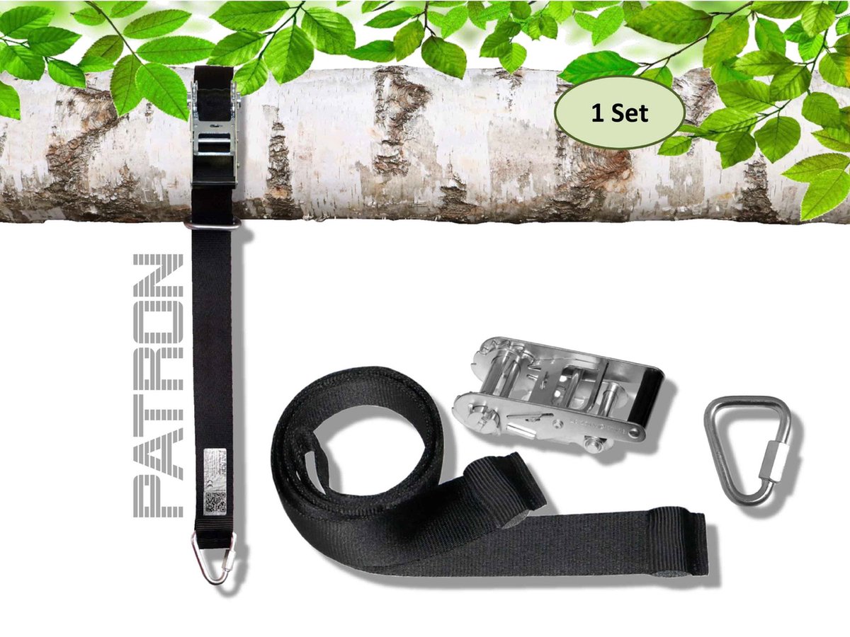 Patron   voor Boom met Ratel 300 cm en karabijnhaak (1 stuk)