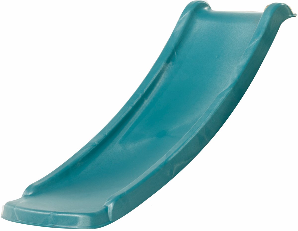 Losse glijbaan Toba voor Platformhoogte 60 cm Turquoise