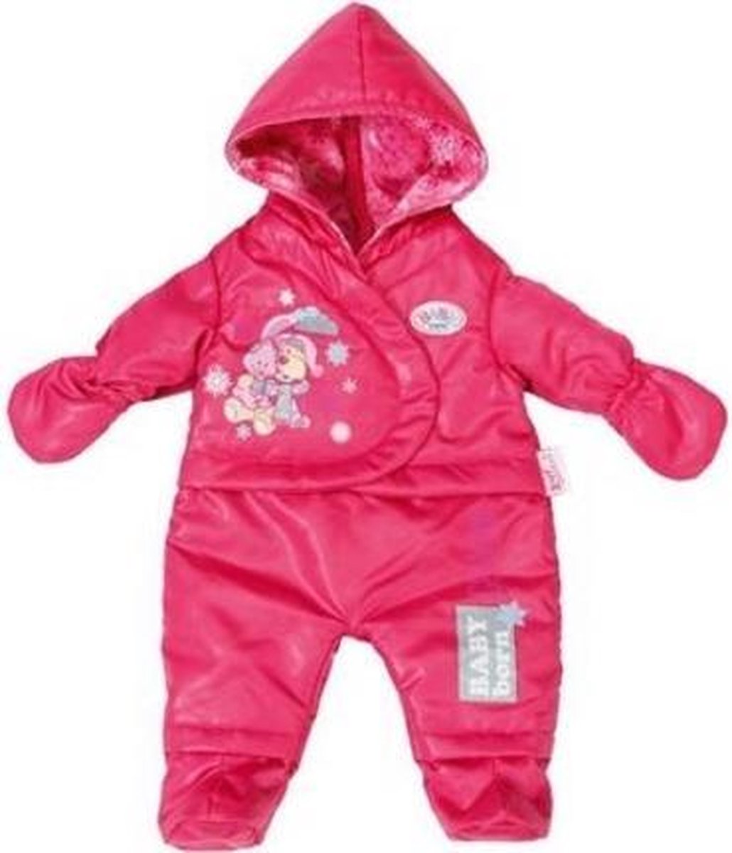 BABY born Carriage/snowsuit Poppenjurk