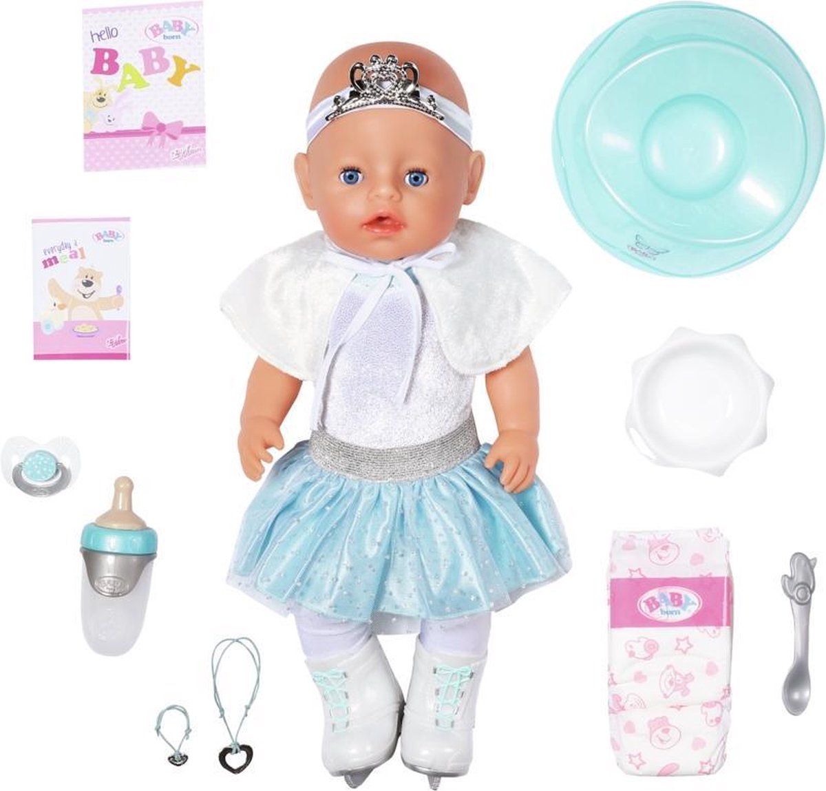 BABY born® Soft Touch - IJsballerina Meisje - 43 cm