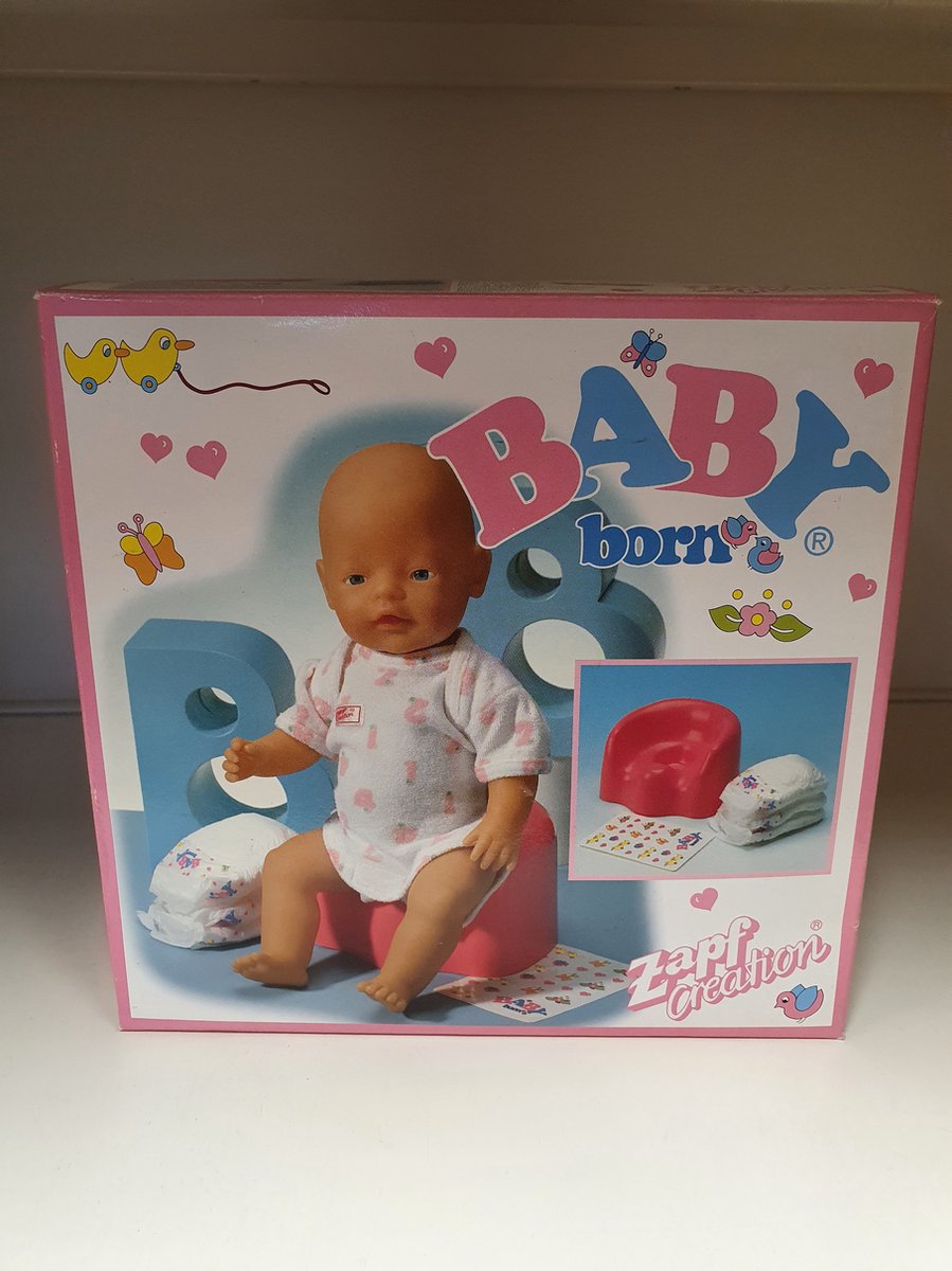 Baby born potje (vintage)