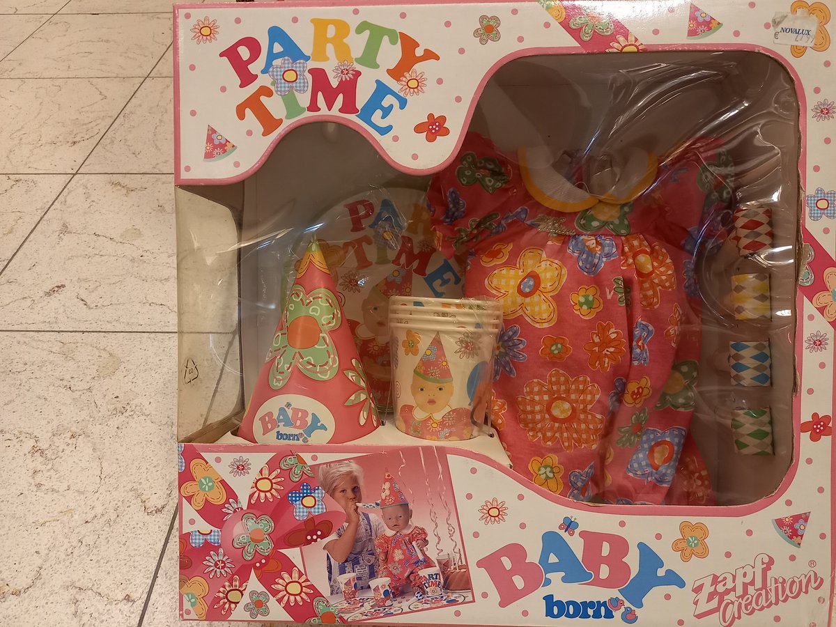 Vintage Baby Born Party Time