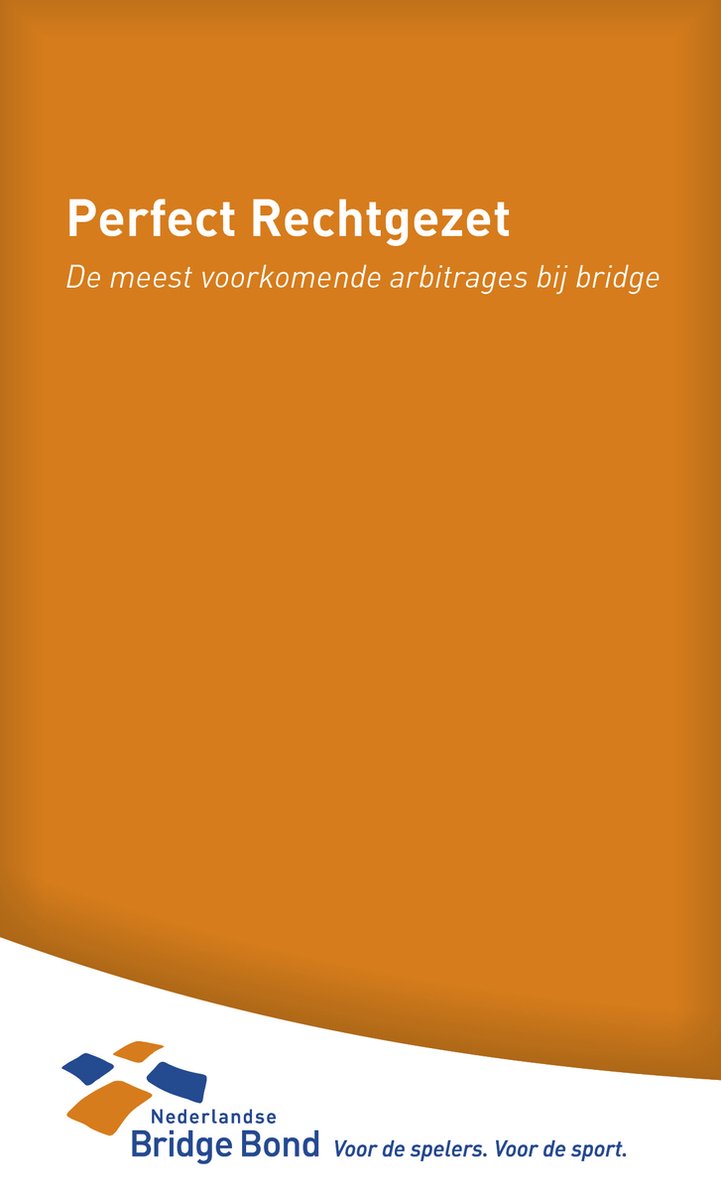 Perfect Rechtgezet-Bridge-Kaartspel-de meest voorkomende arbitrages bij bridge