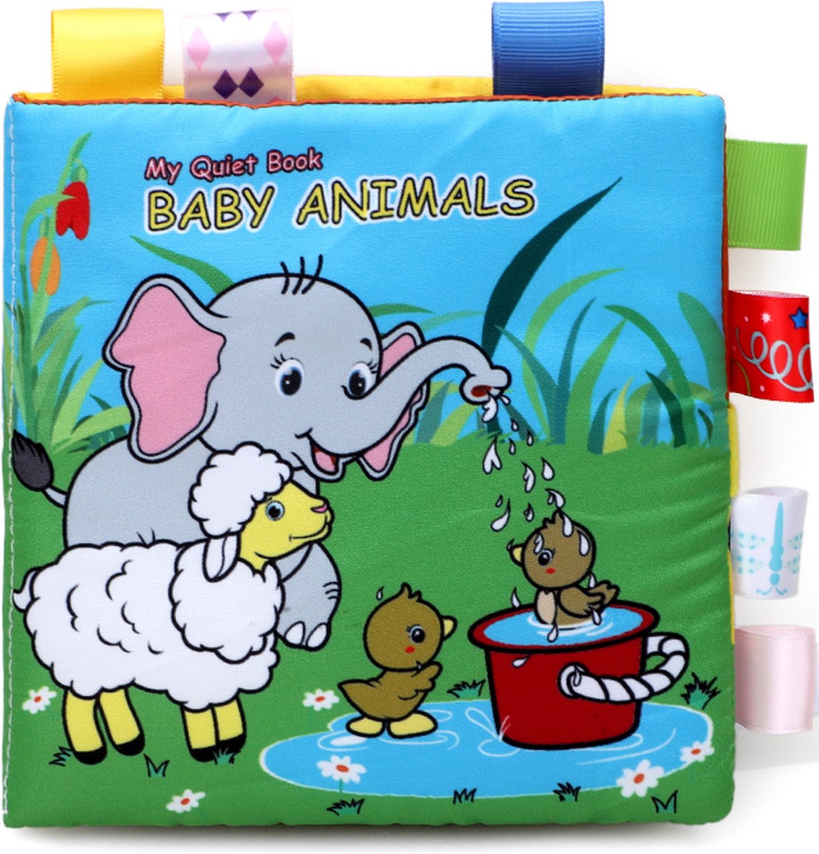 Baby Speelgoed 0 jaar/ Baby Boek/ schoencadeautjes sinterklaas/Zachte Doek Boeken /schoencadeautjes sinterklaas/Boek Speelgoed /cadeau voor baby/ Boek Voor Kinderen/ boek voor kinderen/ my quite book baby animals