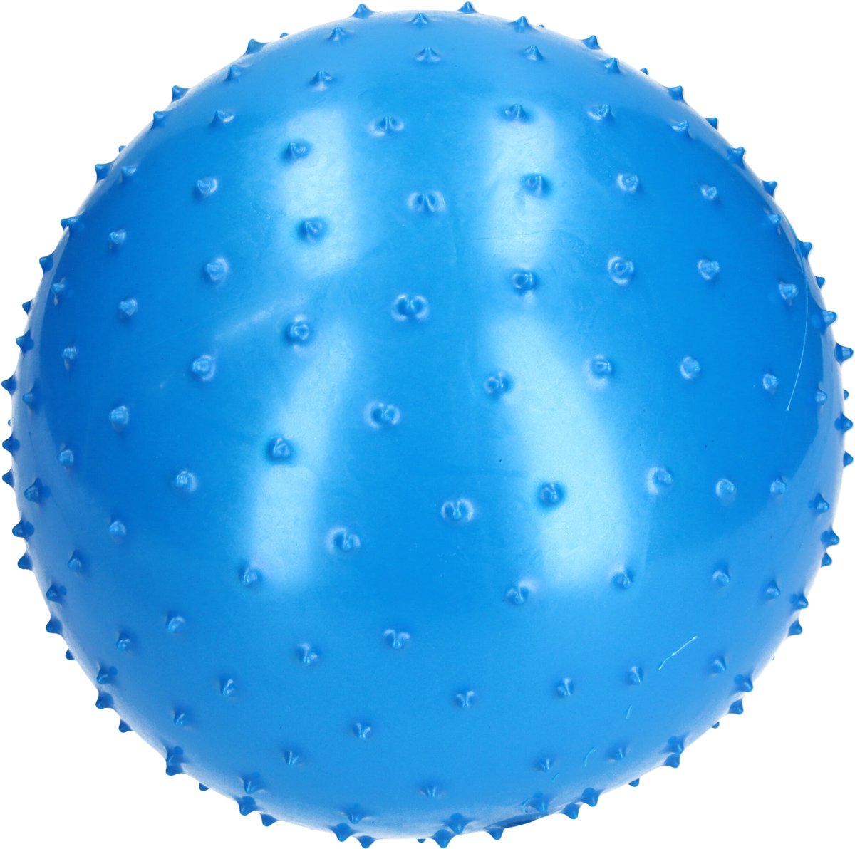   Speel Bal Educatief – Ideaal voor Binnen – 25cm – Groot Formaat – Blauw